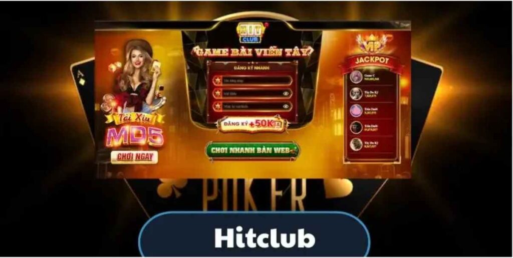 Hitclub homepage