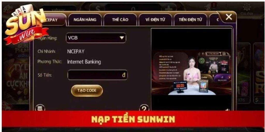 Sunwin Payment Methods
